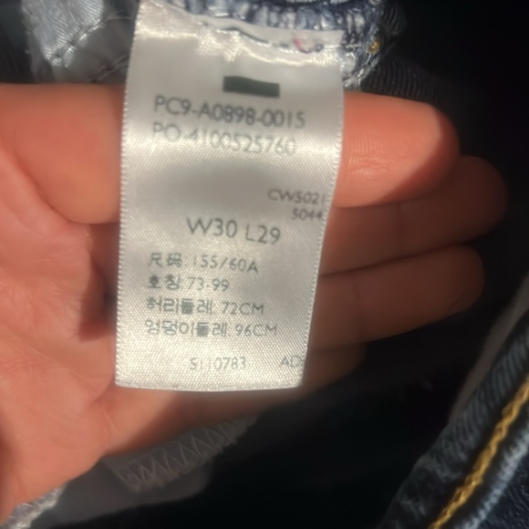 70s High Slim Straight W30 L29 - Picture 5 of 5